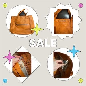 MiuMiu Orange Shoulder/Hand Bag